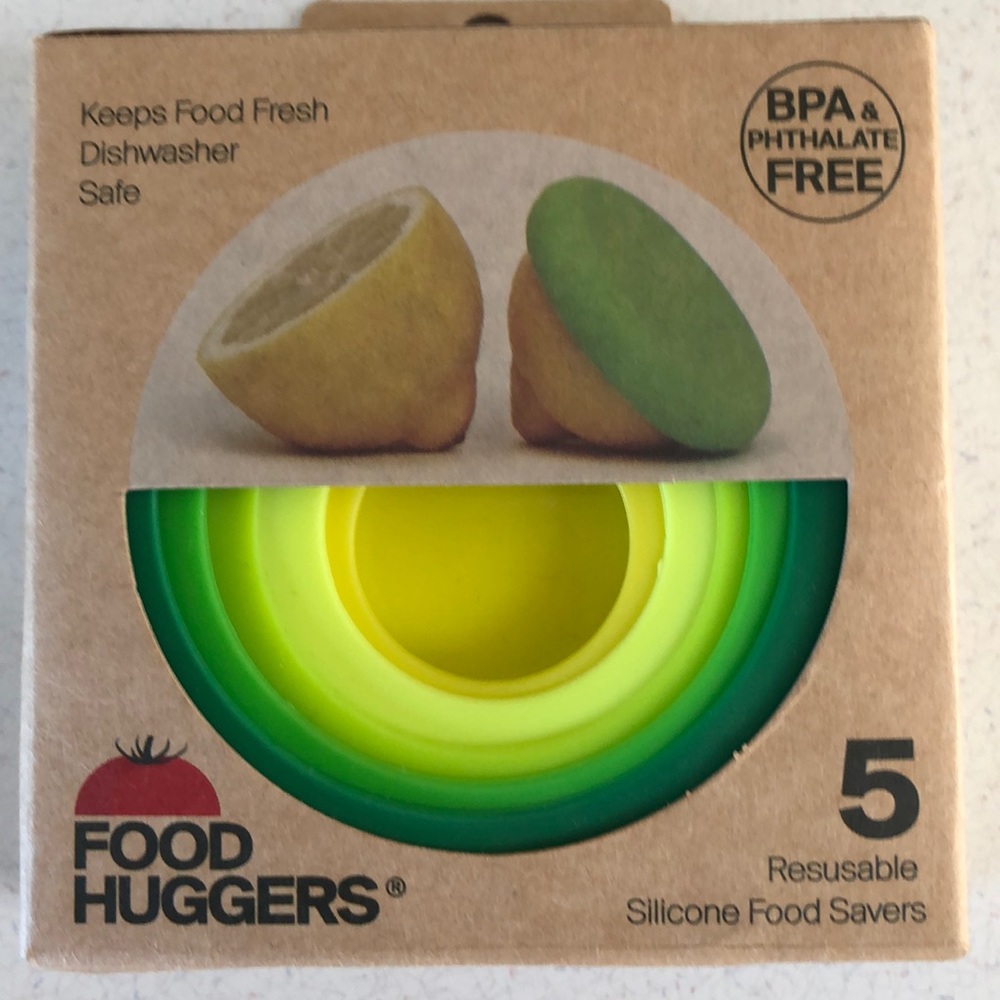 Reusable Food Savers- set of 5